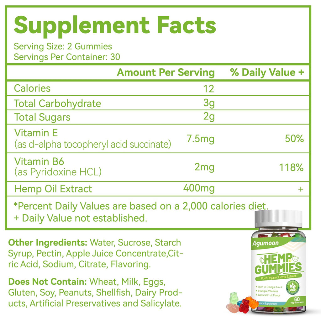 Hemp Gummies 2 Packs L466