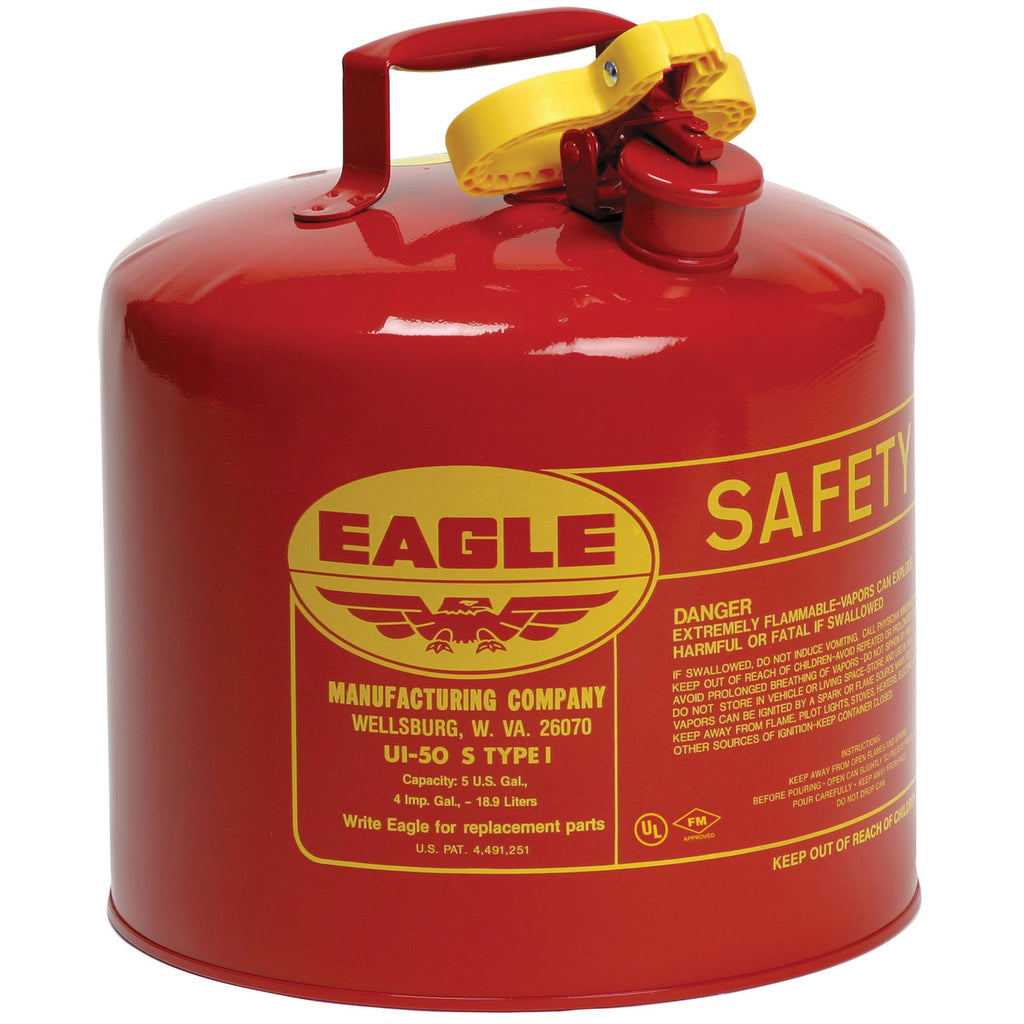 5 Gallon Type I Red Safety Gas Can Y2427