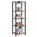 5-Tier Bookshelf with Steel Frame C776656