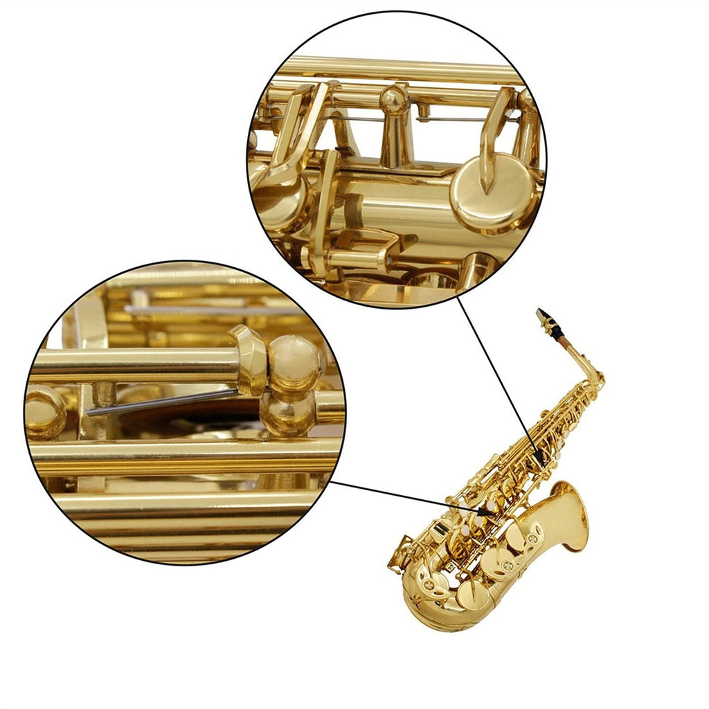 Golden E Flat Alto Saxophone Set U335980