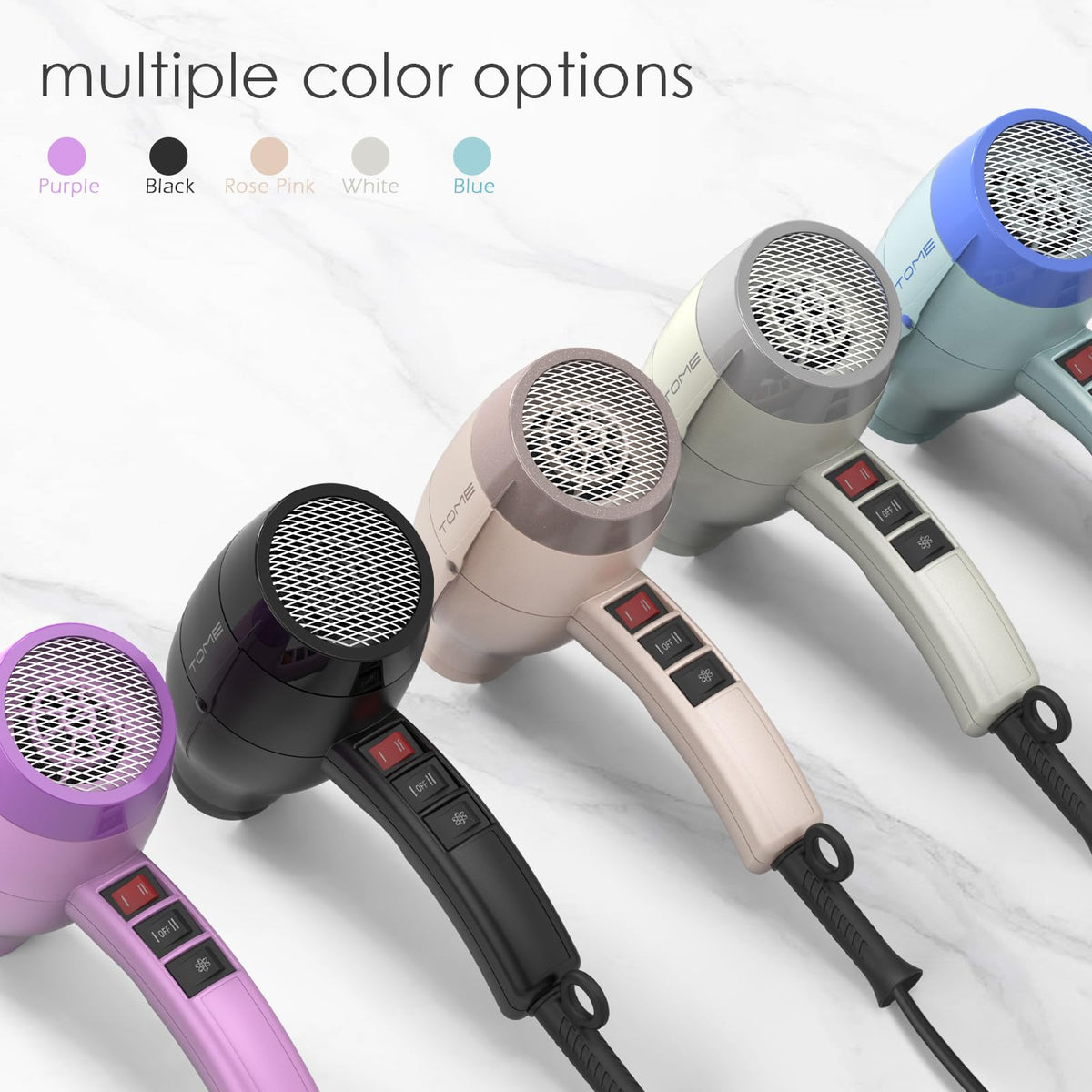 1875W Ionic Hair Dryer with Diffuser D822289