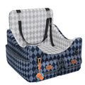 Memory Foam Dog Booster Seat with Safety Belt D64282