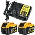 2-Pack 12000mAh 20V Max Lithium-Ion Battery & Charger Combo G256985