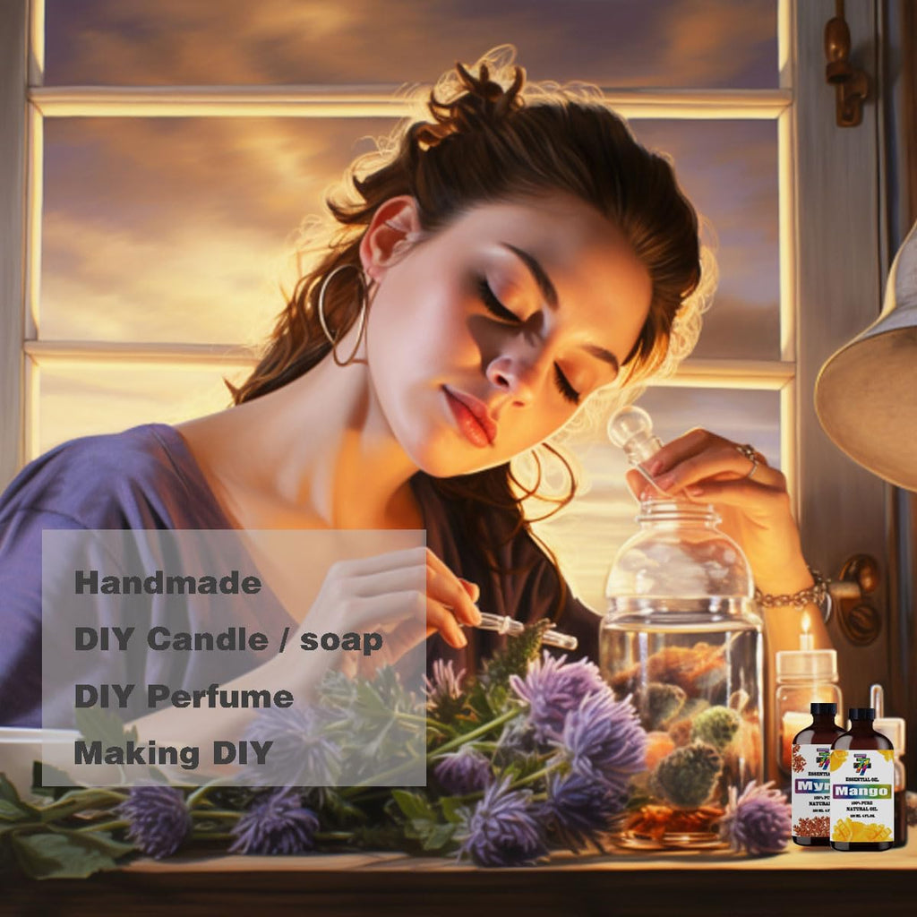 4 Fl Oz Lavender and Marjoram Essential Oil Sets G324237