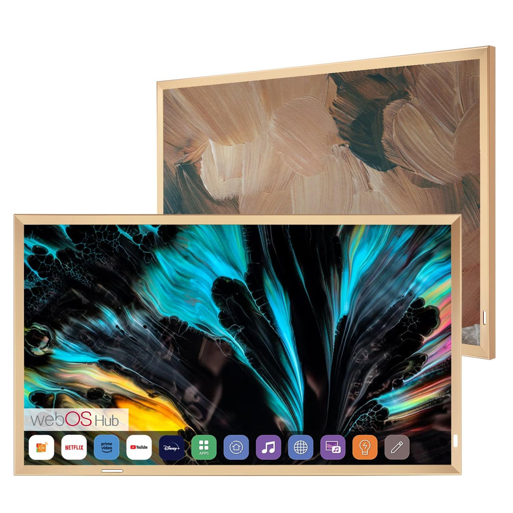 43-Inch Smart Mirror TV with Champagne Gold Aluminum Frame E976846