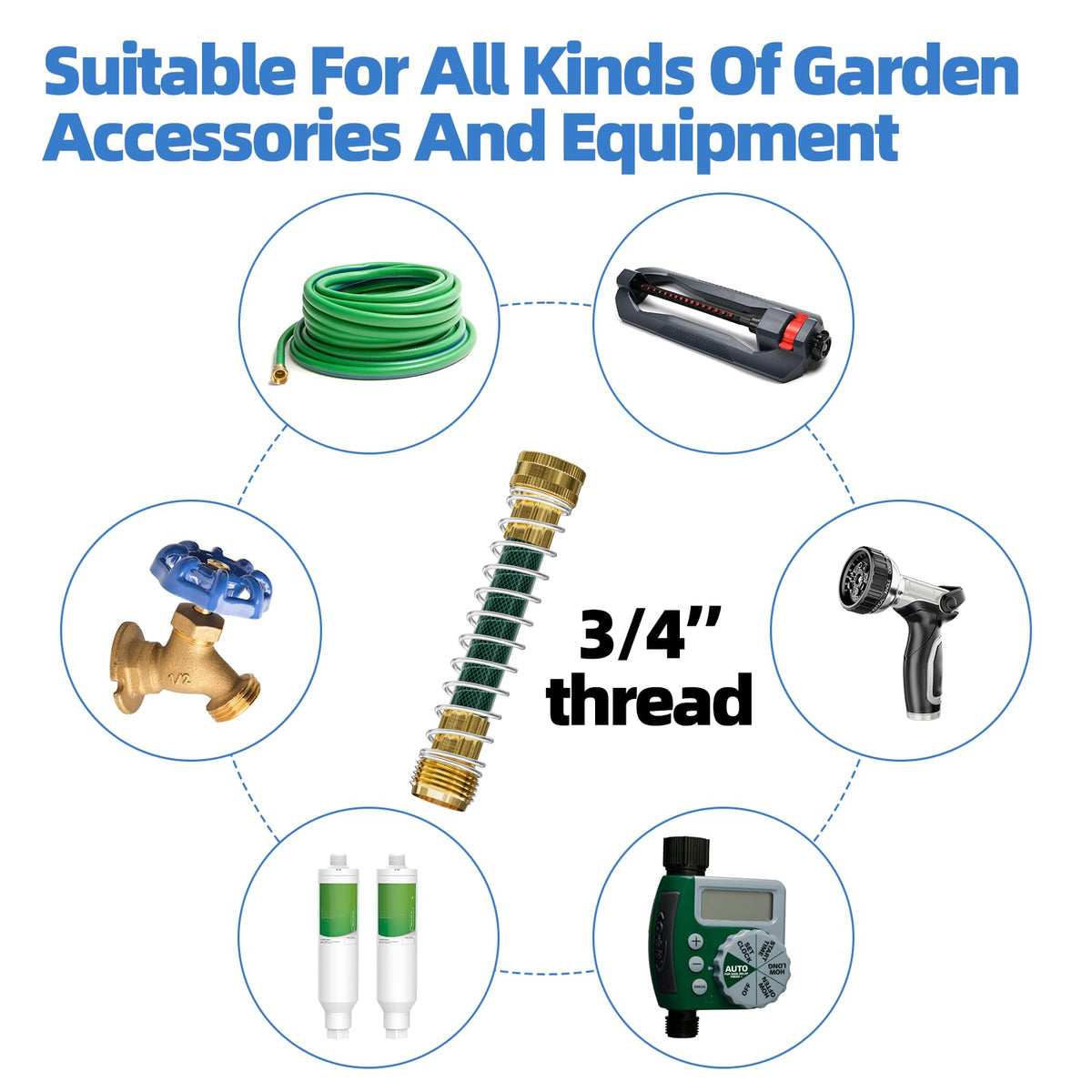 50 ft x 5/8 in Heavy Duty Garden Hose I6937