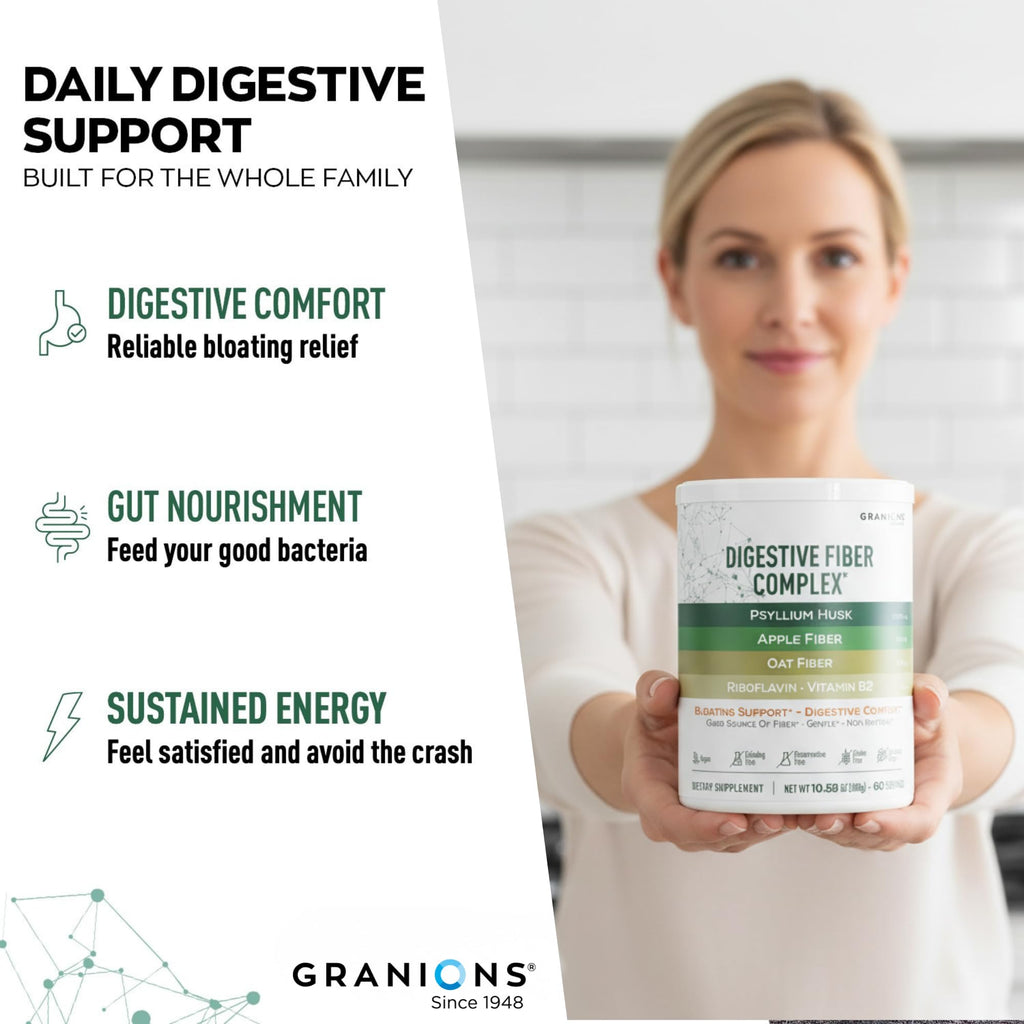Psyllium Husk Powder 4in1 Digestive Fiber Supplement Q687