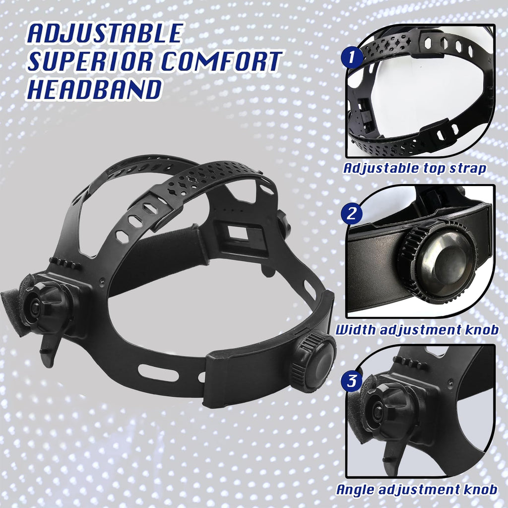 Auto Darkening Welding Helmet with LED Light U4833