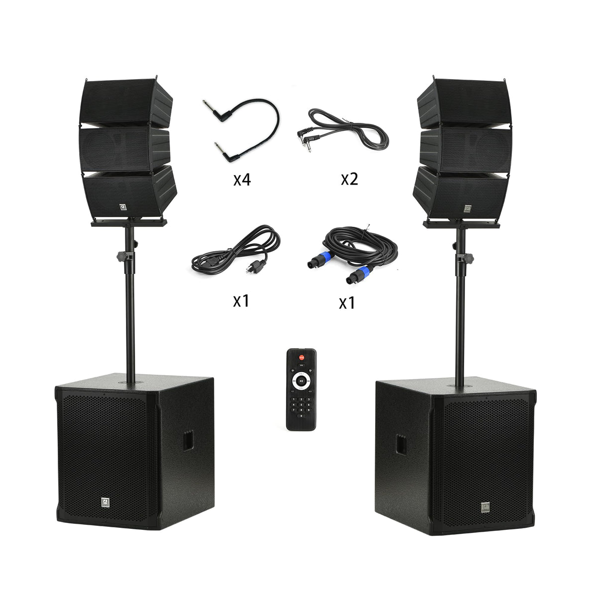 8000W Active Line Array PA System C414765