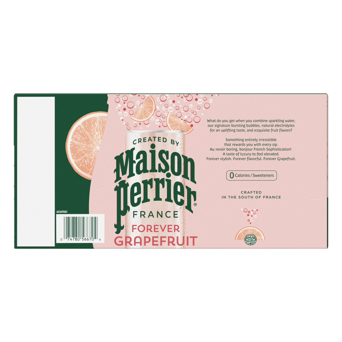 Grapefruit Flavored Sparkling Water, 11.15 Fl Oz Cans, 8 Count T9326