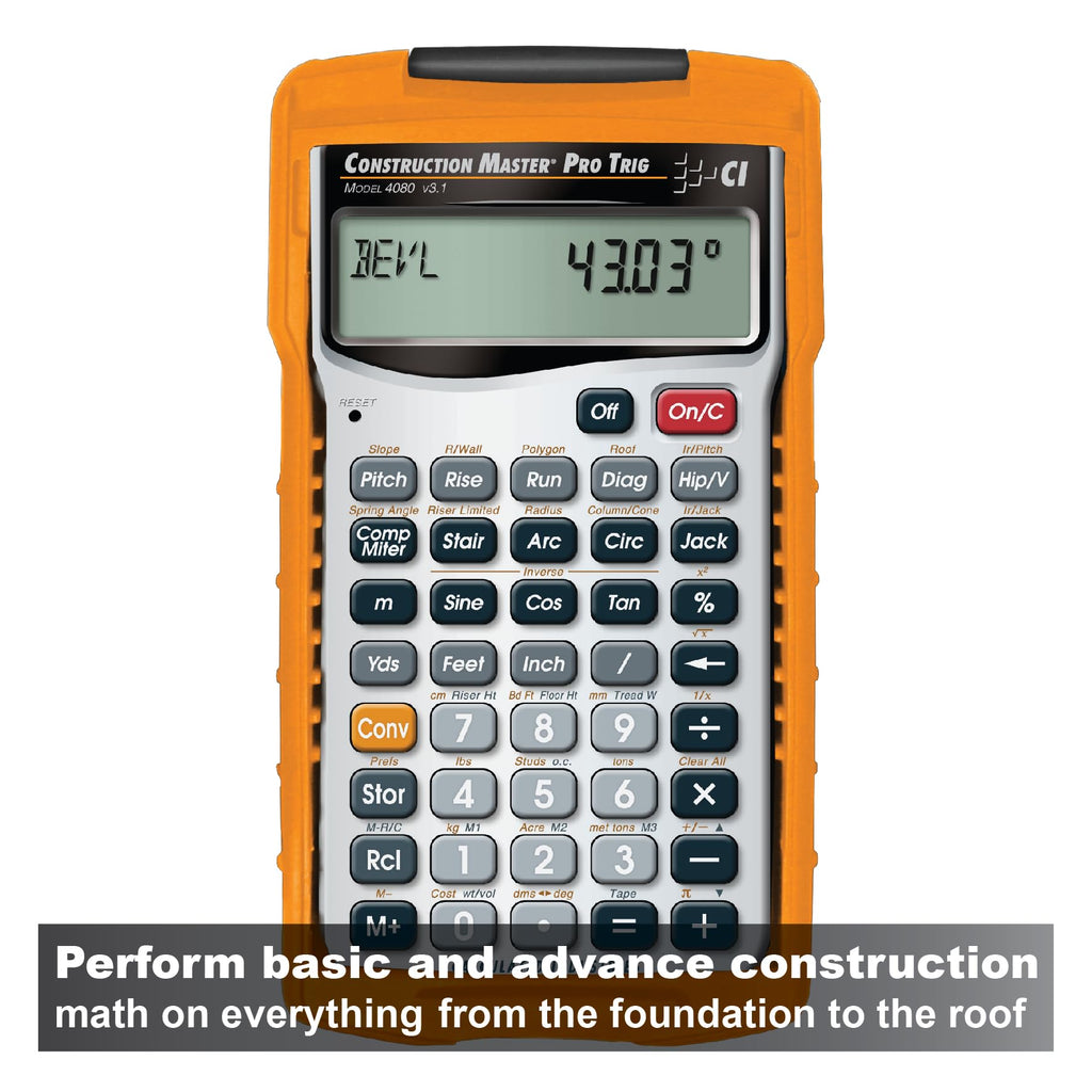 Construction Master Pro Trig Calculator U58058