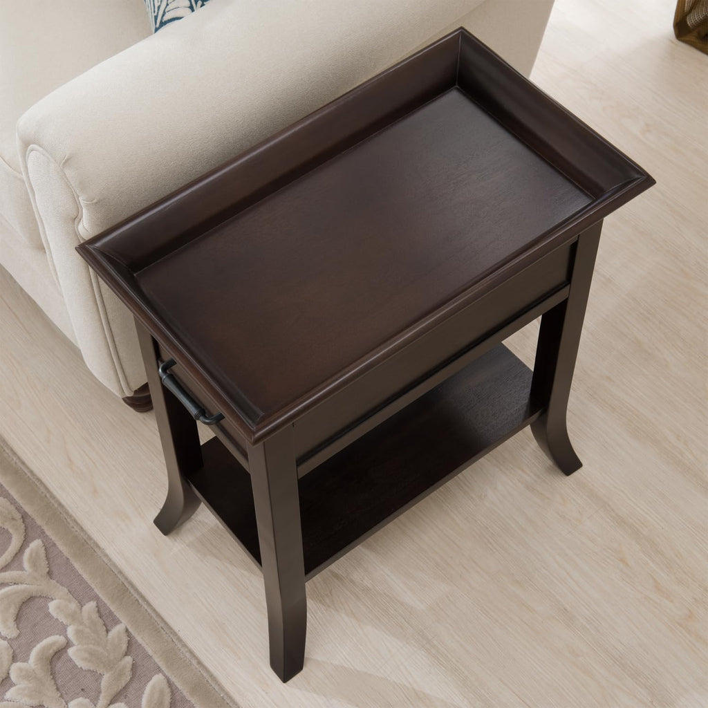 Chocolate Cherry End Table N604066