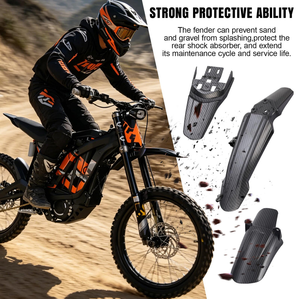 Black Front & Rear Fender Kit S41994