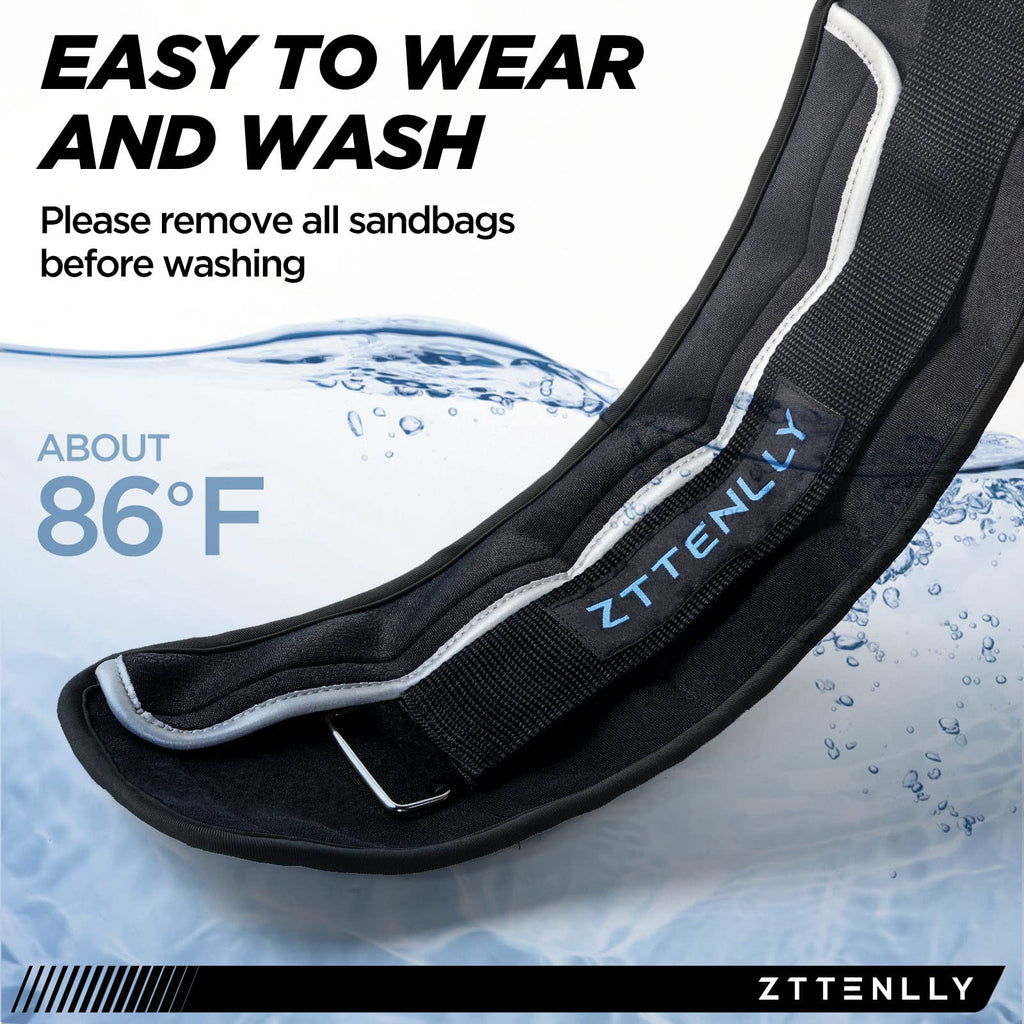 Adjustable Ankle Weights Pair with Carry Bag X36932