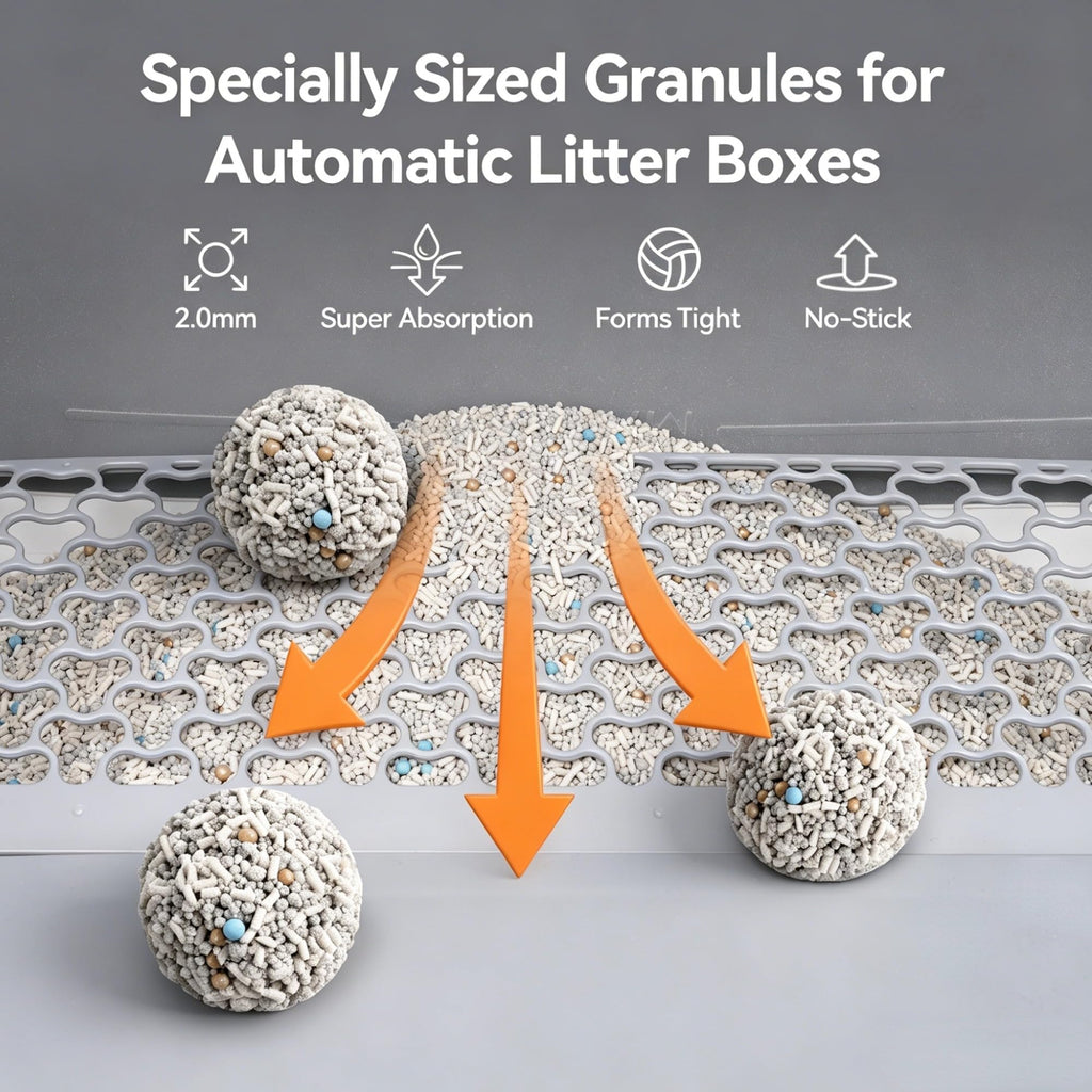 Mixed Fast Clumping Bentonite Tofu Cat Litter V141293