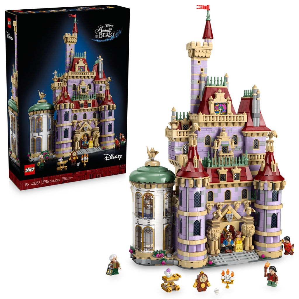 Disney Princess Beauty and The Beast Castle Building Set F158