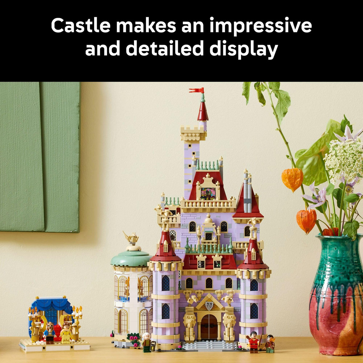 Disney Princess Beauty and The Beast Castle Building Set F158