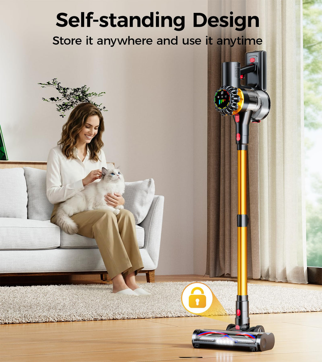 600W 50KPA 65Mins Cordless Stick Vacuum Cleaner I909