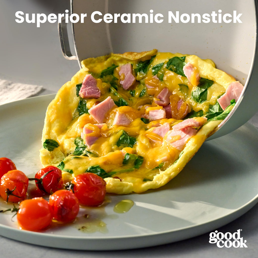 7 Piece Ceramic Nonstick Cookware Set B52344