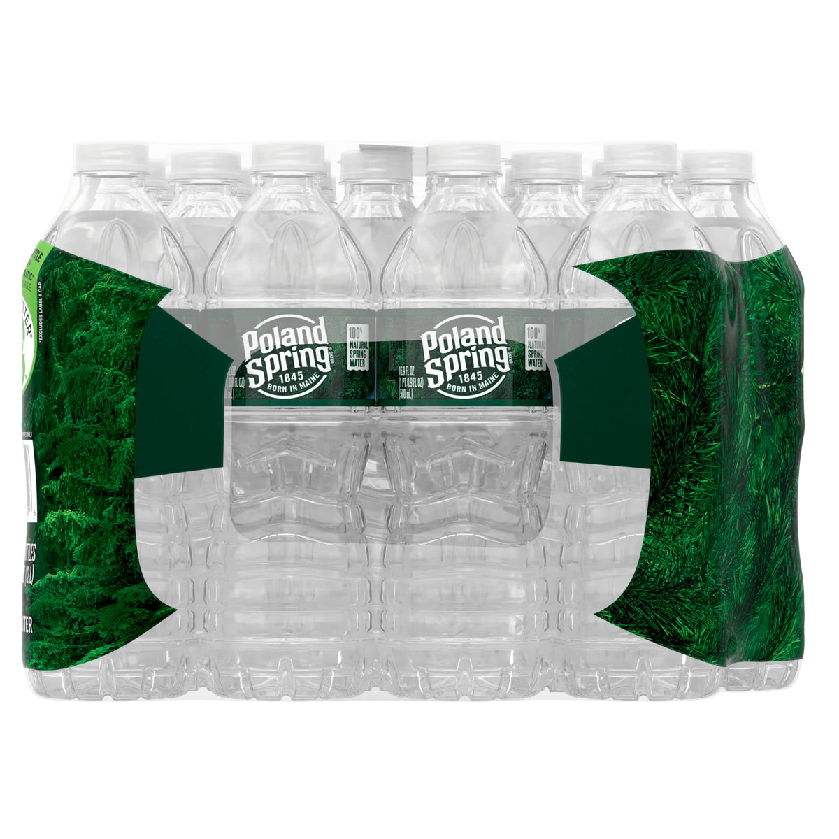 100% Natural Spring Water 16.9 fl oz 24 Pack F481523