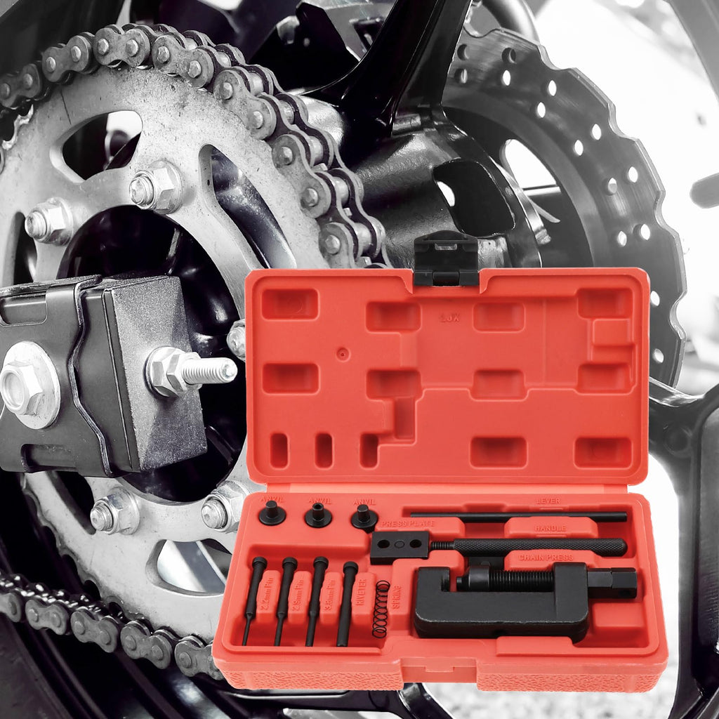 13Pcs Chrome Vanadium Steel Chain Breaker Tool Kit M74645