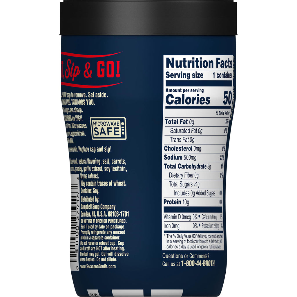 Beef Bone Broth 10.75 OZ Cup U718380