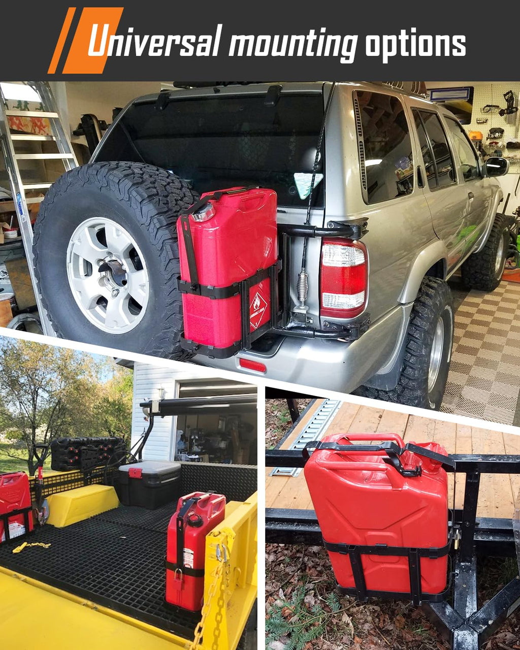 Jerry Can Holder Mount F255657