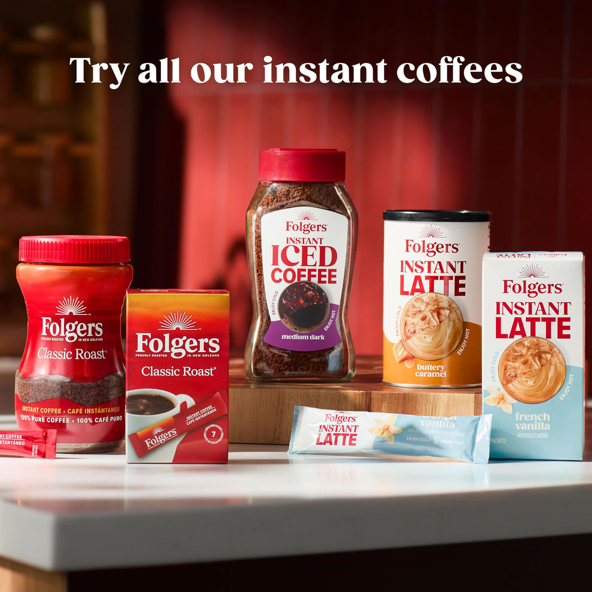 Instant Iced Coffee 7 Ounce Jar Pack of 6 C91406