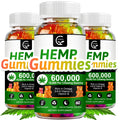High Potency Hemp Gummies 600,000 Extra Strength Vegan Gluten-Free P932107