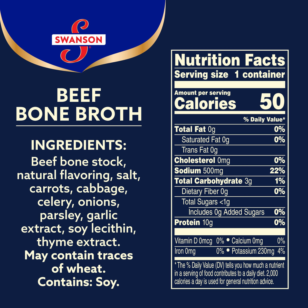Beef Bone Broth 10.75 OZ Cup U718380