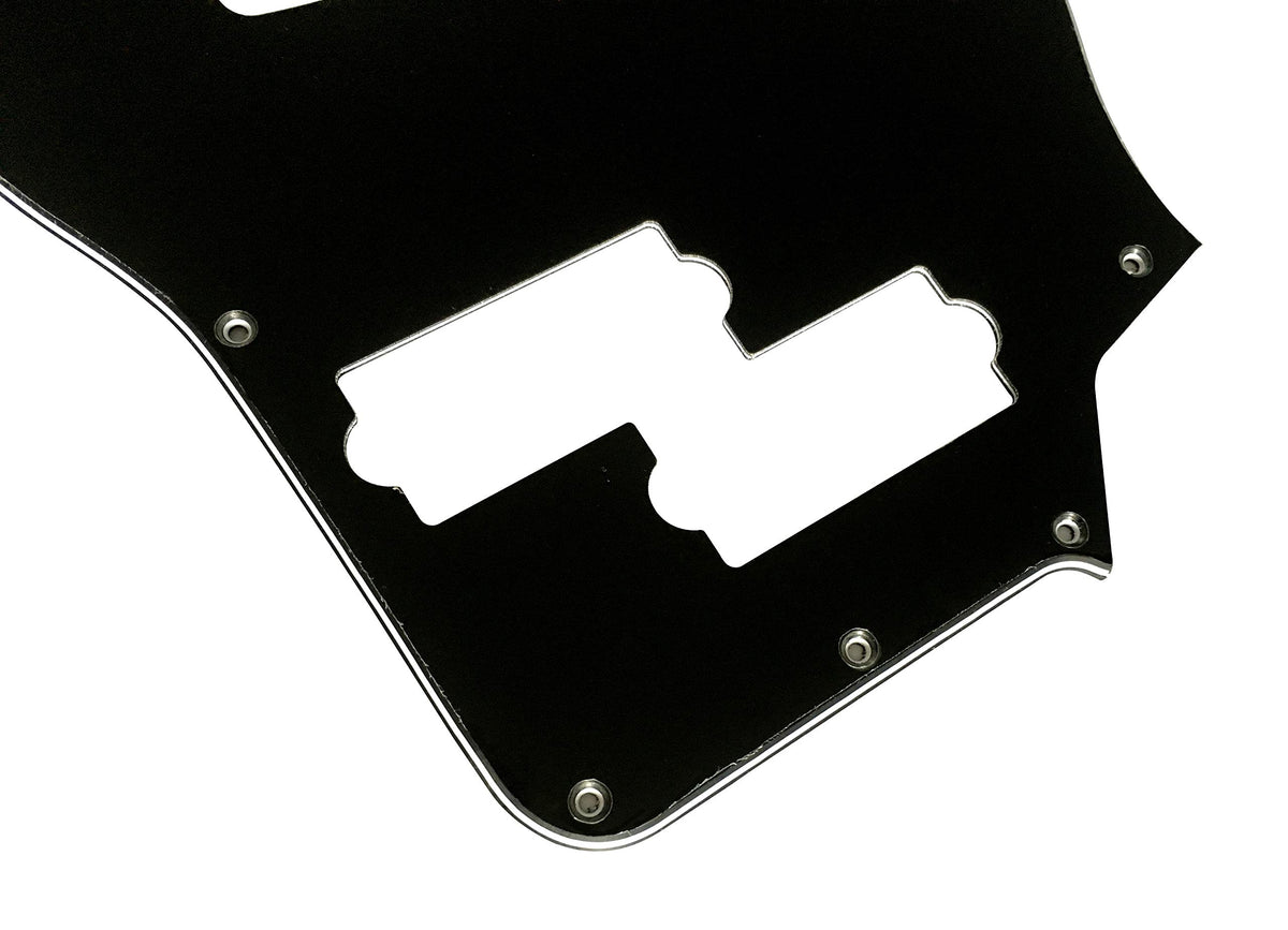 Custom Guitar Pickguard 3 Ply Black S549