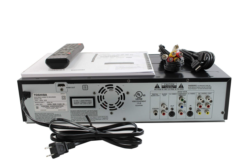 VHS to DVD Recorder VCR Combo with Remote P28250