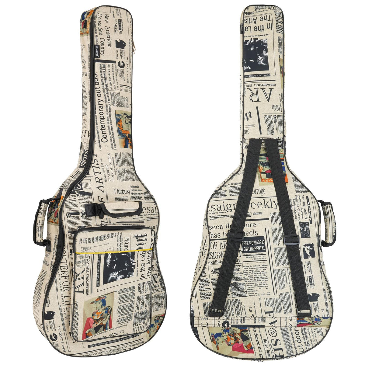 36/38 Inch Acoustic Guitar Gig Bag with 6mm Padding F228