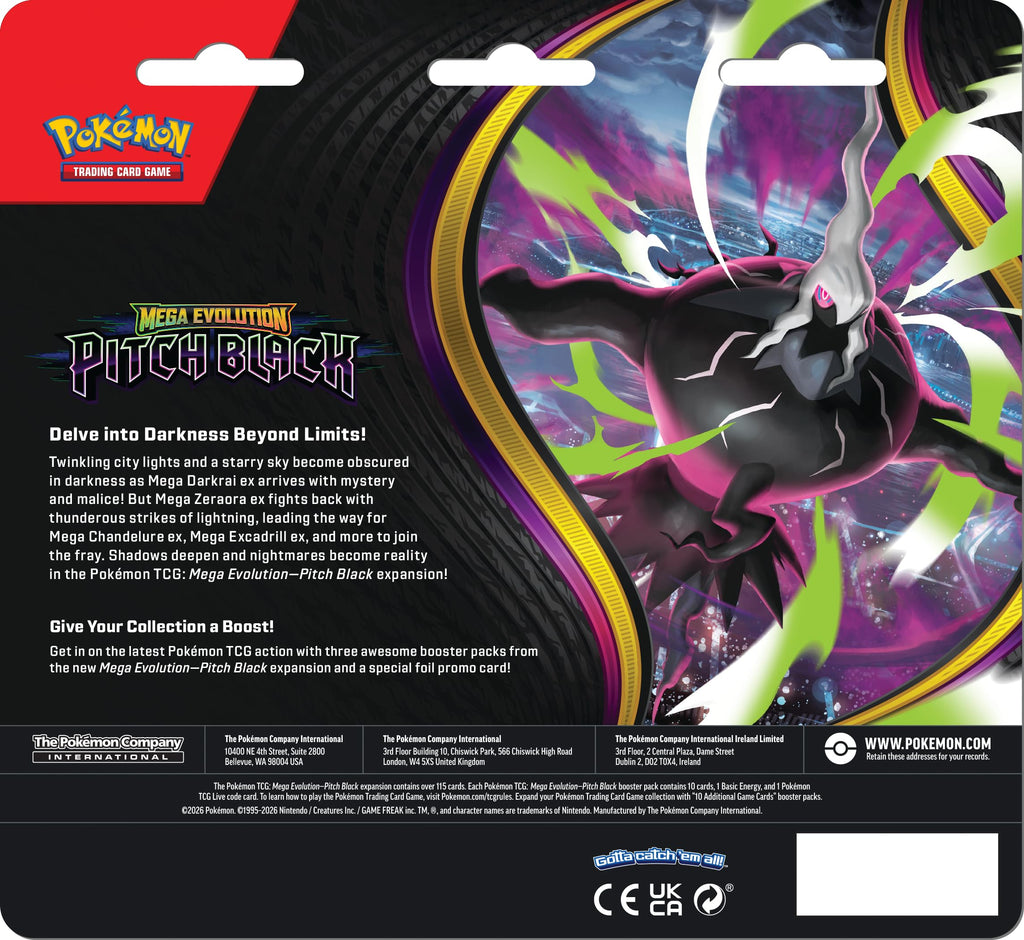 Pokemon TCG 3 Booster Pack Blister Q74524