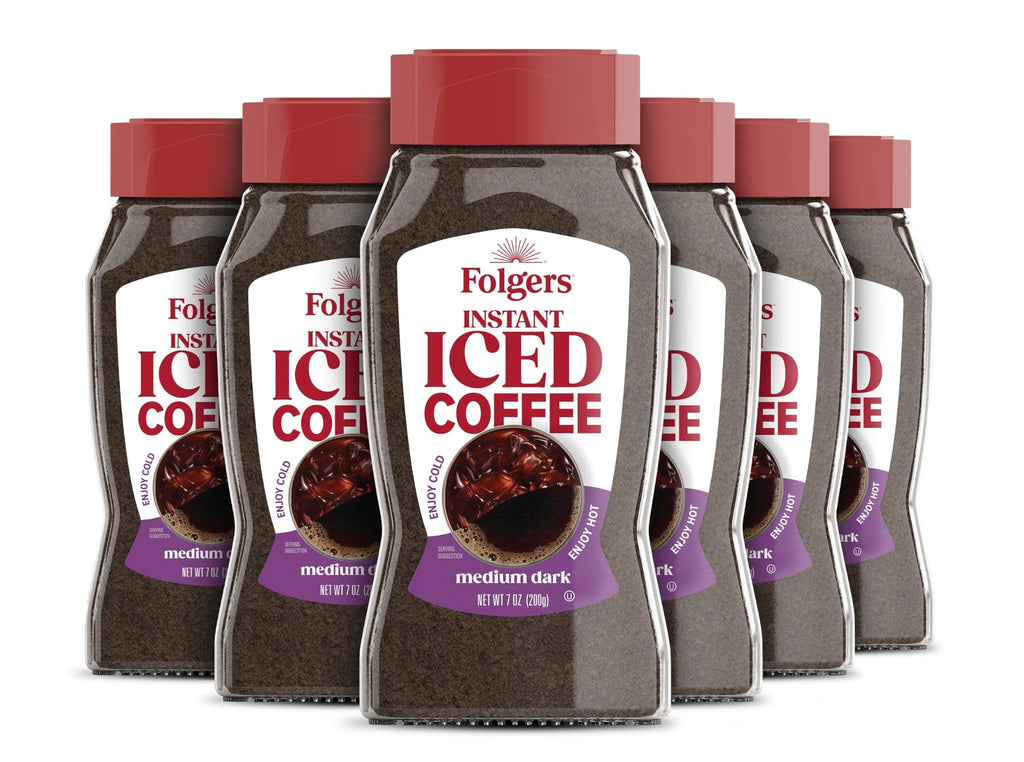 Instant Iced Coffee 7 Ounce Jar Pack of 6 C91406