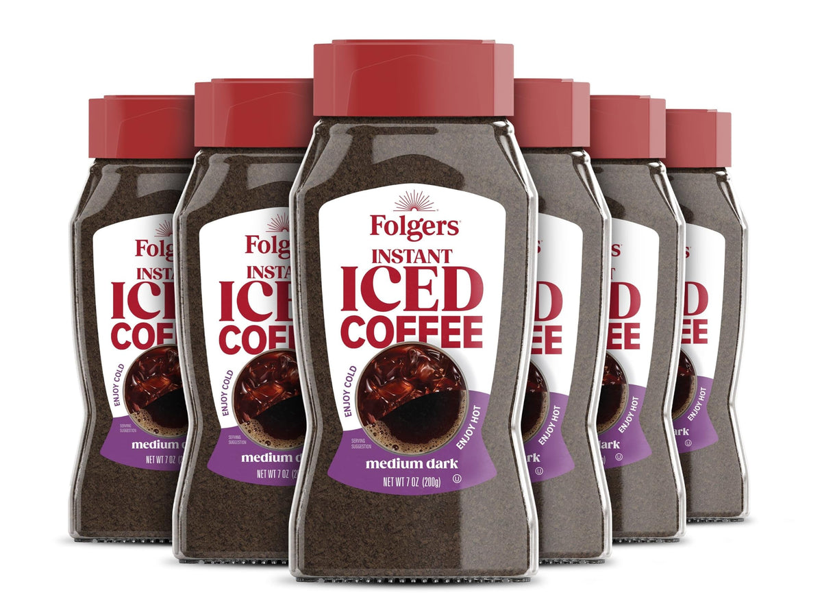 Instant Iced Coffee 7 Ounce Jar Pack of 6 C91406