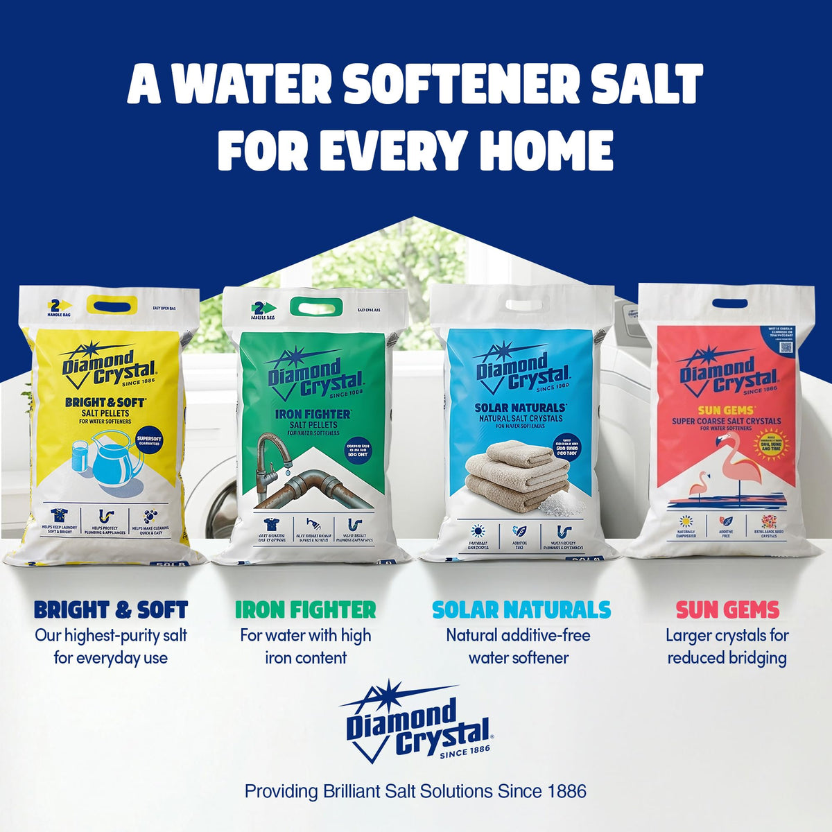 3 Pack Water Softener Salt Pellets, 40 lb Y50495