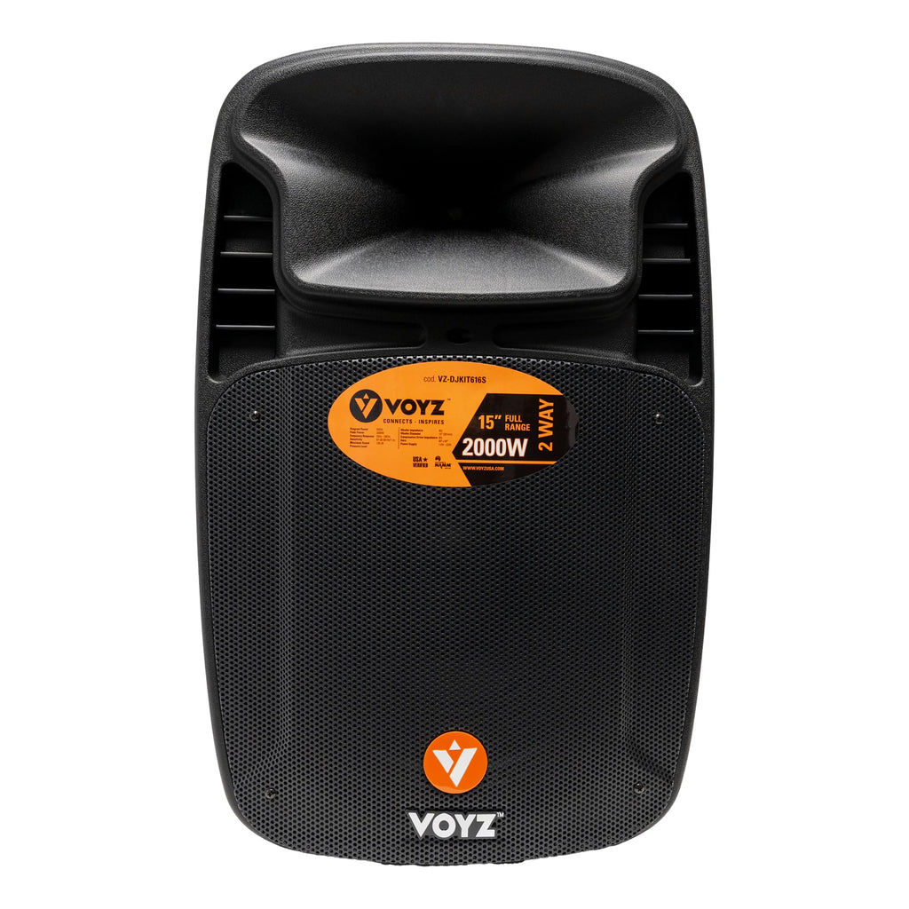 2000 Watt Bluetooth Portable Speaker with Wireless Microphone N828383