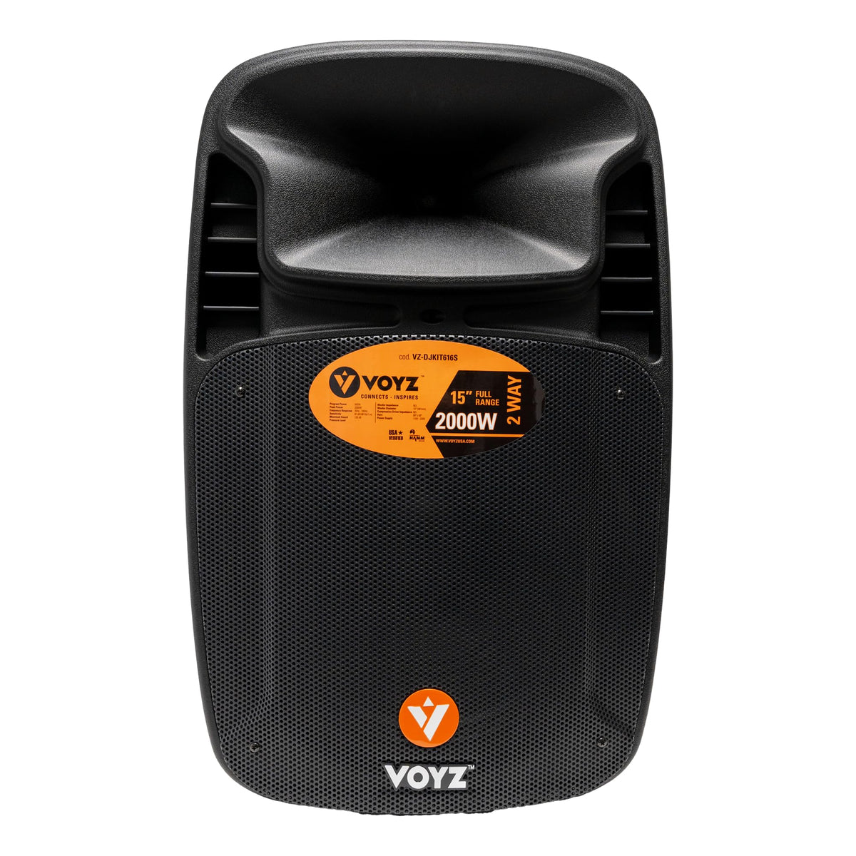 2000 Watt Bluetooth Portable Speaker with Wireless Microphone N828383