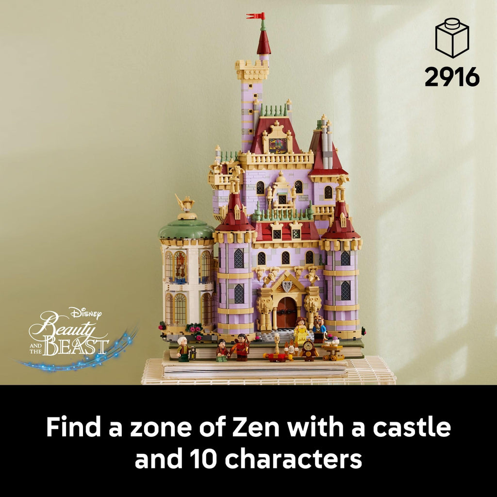 Disney Princess Beauty and The Beast Castle Building Set F158