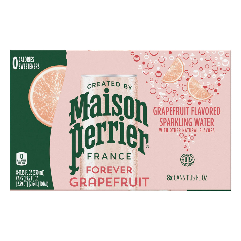 Grapefruit Flavored Sparkling Water, 11.15 Fl Oz Cans, 8 Count T9326