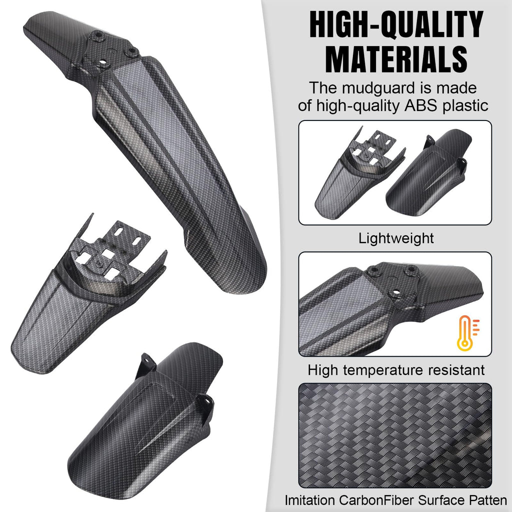 Black Front & Rear Fender Kit S41994