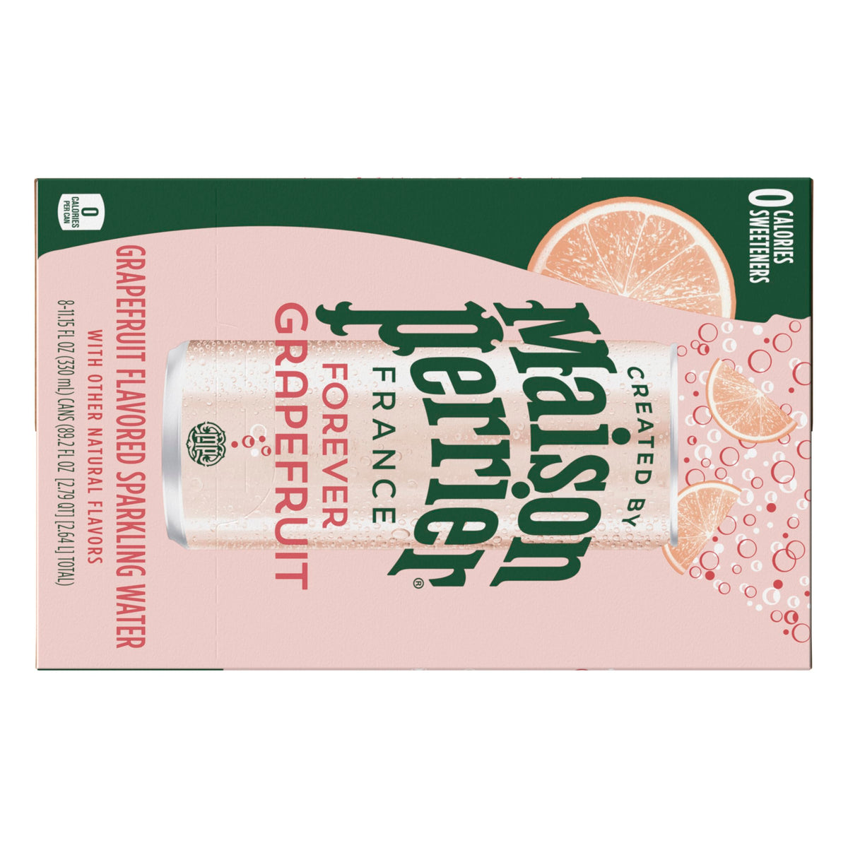 Grapefruit Flavored Sparkling Water, 11.15 Fl Oz Cans, 8 Count T9326