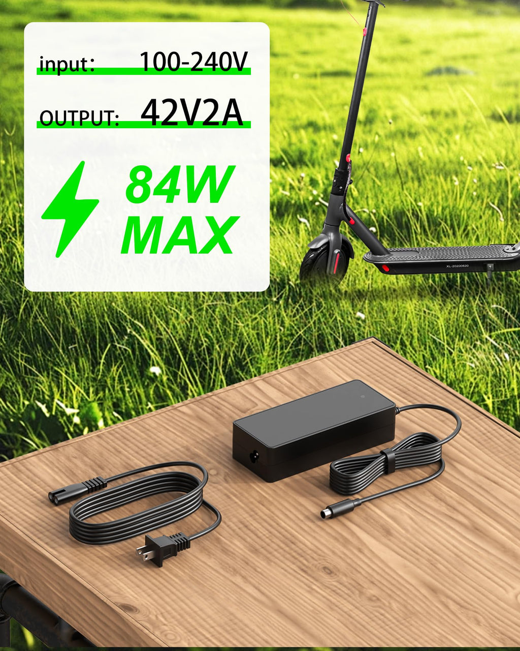 42V Charger for Electric Scooter D792957