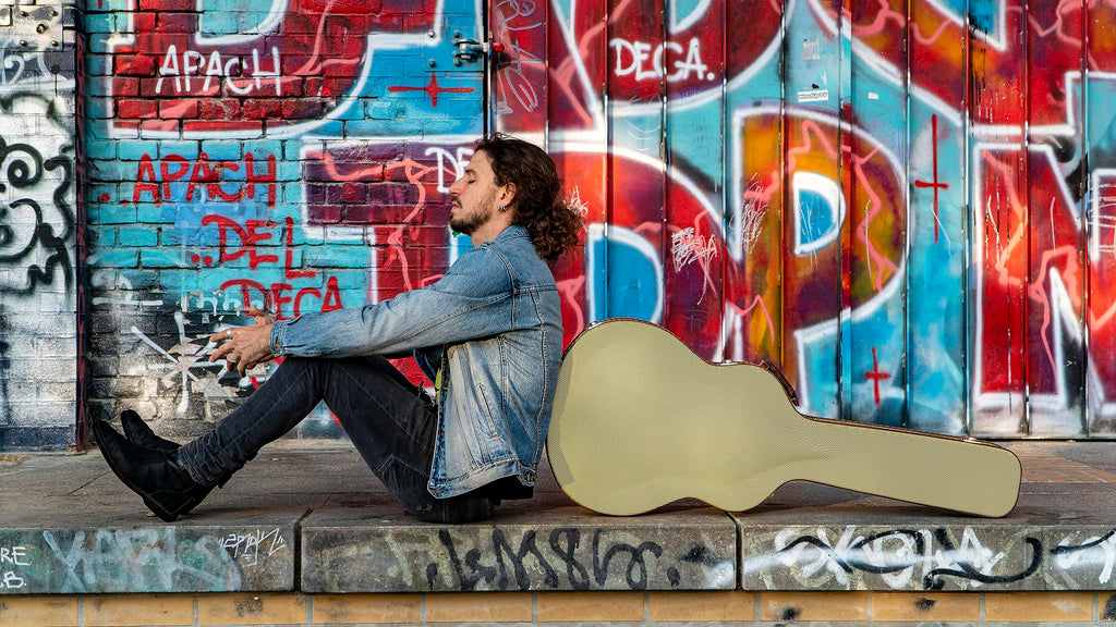 Wooden Guitar Case for 335 Style Semi-Hollow Electric Guitars P130