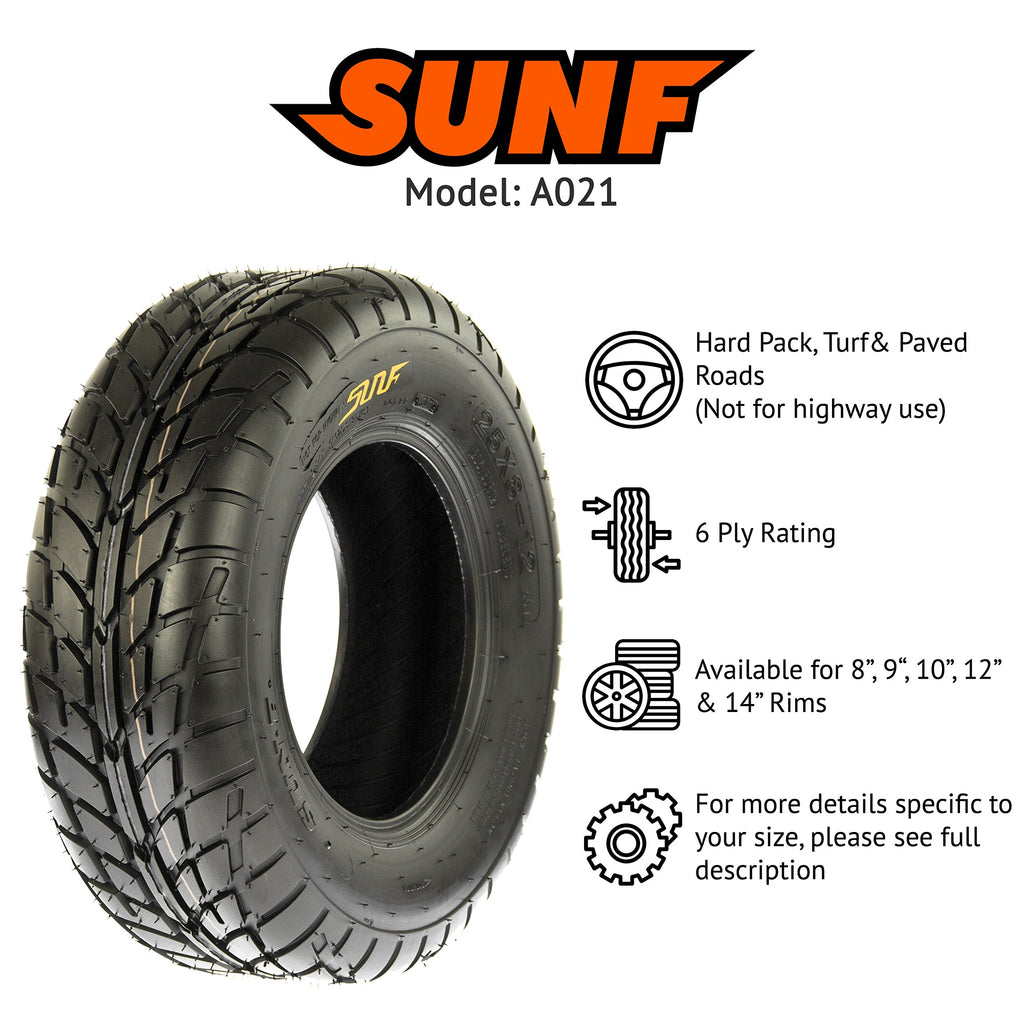 20x7-8 ATV UTV Tire 6 PR Pair of 2 Z537